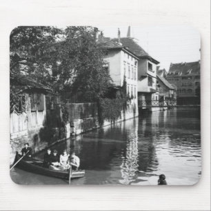 Bootfahrt auf dem Fluss Gera in Erfurt Mousepad