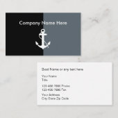 Bootfahrt-Thema-Visitenkarten Visitenkarte (Vorne/Hinten)