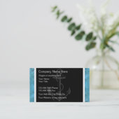 Bootfahrt-Visitenkarte Visitenkarte (Stehend Vorderseite)