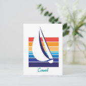 Bootfarbe Square_Carmel Postkarte (Stehend Vorderseite)