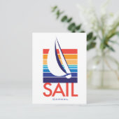 Bootfarbe Square_Carmel Postkarte (Stehend Vorderseite)