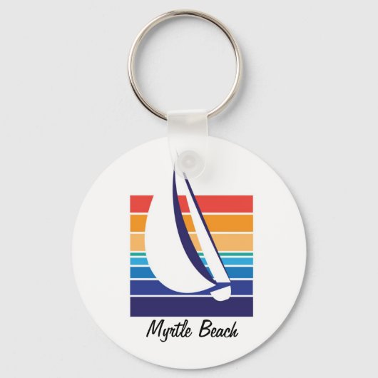 Bootfarbe Square_Myrtle Beach Schlüsselanhänger (Vorderseite)