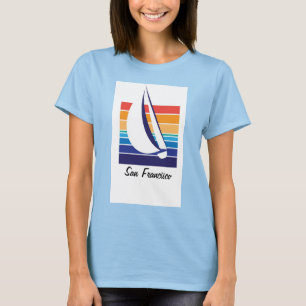 Bootfarbe Square_San Francisco T-Shirt