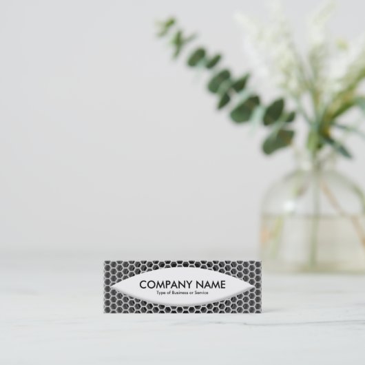 Bootform - Wabenrübe Mini Visitenkarte (Stehend Vorderseite)