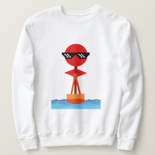 bootförmiger Mensch Sweatshirt