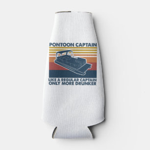 Bootgeschenk  Funny Vintag Pontoon Boat Geschenk f Flaschenkühler