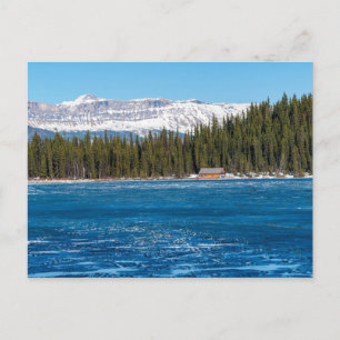 Boothaus neben dem Lake Louise - Banff, Kanada Postkarte