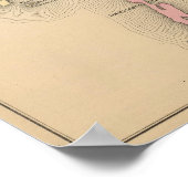 Boothbay, angrenzende Inseln Poster (Ecke)