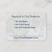 Boothbay Hafen Maine Nautical Chart Clean Fresh Visitenkarte (Vorderseite)