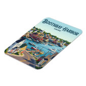 Boothbay Harbor USA Magnet (Linke Seite)
