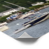 Boothbay Harbour 11" x 8,5" Poster Paper (Matte) (Ecke)