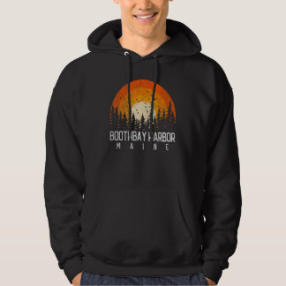 Boothbay Harbour Maine ME Shirt Retro Vintag 80er