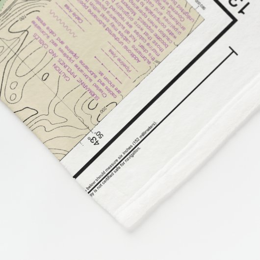 Boothbay Harbour to Bath Nautical Chart 13296 Fleecedecke (Ecke)