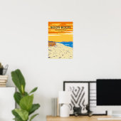 Booti Booti Nationalpark Australien Vintag Poster (Heimbüro)