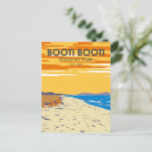 Booti Booti Nationalpark Australien Vintag Postkarte (Stehend Vorderseite)