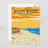 Booti Booti Nationalpark Australien Vintag Postkarte (Vorne/Hinten)