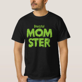 Bootie Momster Mama Funny Halloween Puns T-Shirt