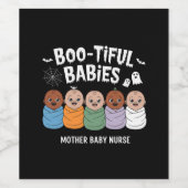 Bootiful Babies Mother Baby Nurween Weinetikett (Einzelnes Label)