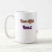Bootiful Beast - Funny Halloween Pet Lover Kaffeetasse (Links)