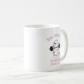 Bootiful Body - Funny Halloween Ghost Gym Lifting Kaffeetasse (VorderseiteRechts)