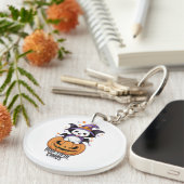 Bootiful Chaos | Fledermäuse, Hasen und Kürbiskins Schlüsselanhänger (Vorderseite rechts)