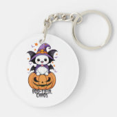 Bootiful Chaos | Fledermäuse, Hasen und Kürbiskins Schlüsselanhänger (Rückseite)