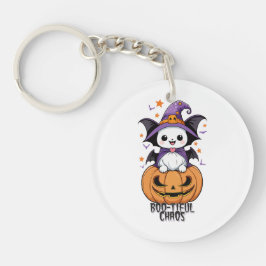 Bootiful Chaos | Fledermäuse, Hasen und Kürbiskins Schlüsselanhänger
