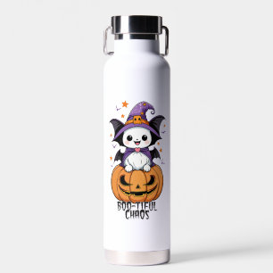 Bootiful Chaos   Fledermäuse, Hasen und Kürbiskins Trinkflasche