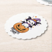 Bootiful Chaos | Fledermäuse, Hasen und Kürbiskins Untersetzer (angewinkelt)