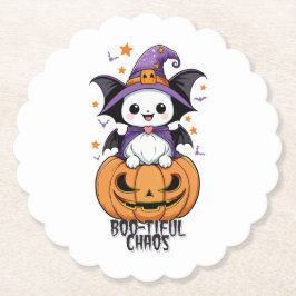 Bootiful Chaos | Fledermäuse, Hasen und Kürbiskins Untersetzer