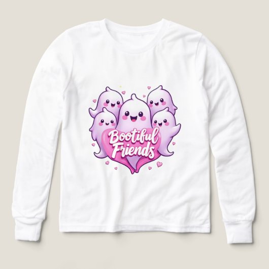 Bootiful Friends Kawaii Ghost Halloween (Design Vorderseite)