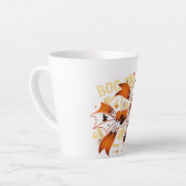 Bootiful Funny Halloween Coquette Bow Pumpkin Milchtasse (Linke Ecke)