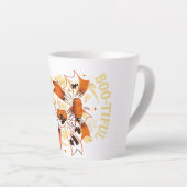Bootiful Funny Halloween Coquette Bow Pumpkin Milchtasse (Rechte Ecke)