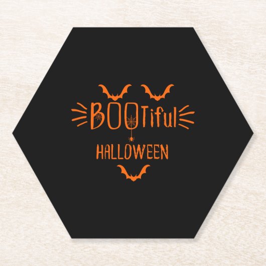BOOTIFUL HALLOWEEN UNTERSETZER (Vorderseite)