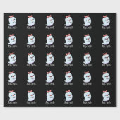Bootiful Lustiger Mädchen-Halloween-Geist Pun Geschenkpapier (Flach)