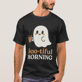 Bootiful Morning Ghost Coffee Hall T-Shirt