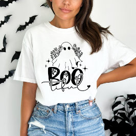 Bootiful Niedlich Ghost Halloween T - Shirt