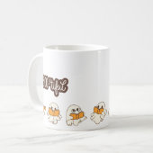 'BOOTIFUL' Niedliche Halloween-Tasse - 11oz Kaffeetasse (Vorderseite Links)