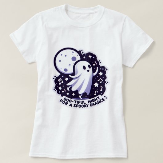 Bootiful Night for spooky dance halloween pun T-Shirt (Design vorne)