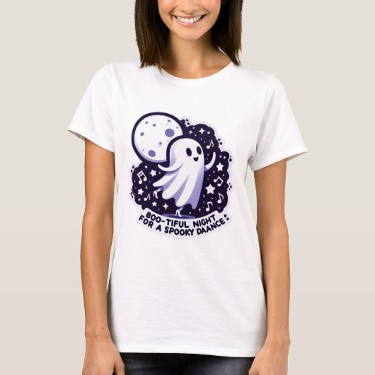 Bootiful Night for spooky dance halloween pun T-Shirt (Vorderseite)