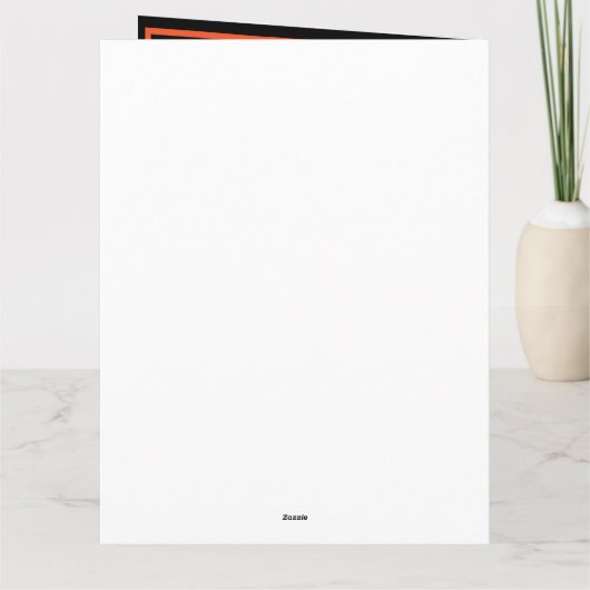 Bootiful Times Coming, Halloween-Party Ghosts Karte (Rückseite)