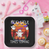 Bootiful Times Coming, Halloween-Party Niedliche G Pappteller (Party)