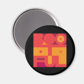 bootisch magnet (Vorderseite/Rückseite)