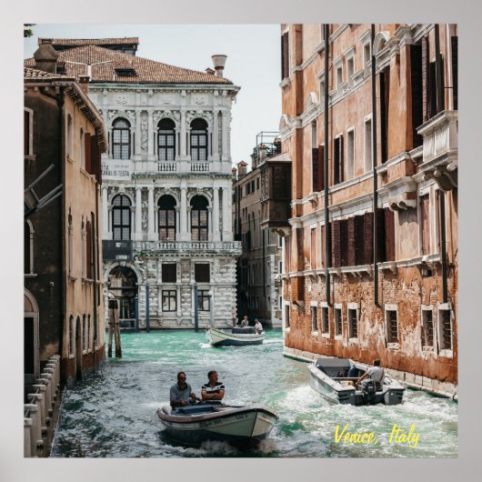 Bootkanal Venedig Poster (Vorne)
