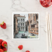Bootkanal Venedig Serviette (Beispiel)