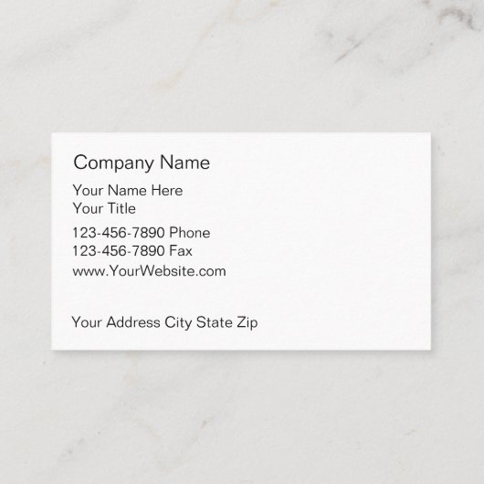 Bootkarten Visitenkarte (Rückseite)