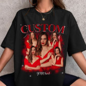 Bootleg 90er Rap Tee Custom Foto Shirt hier