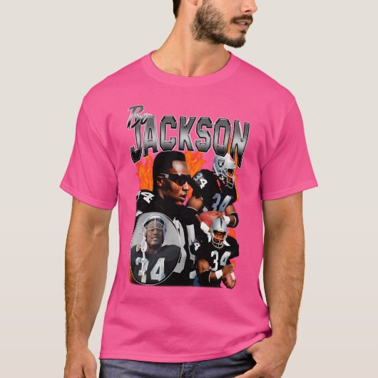 Bootleg Bo Jackson T-Shirt (Vorderseite)