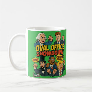 Bootleg-Cartoon-Präsidenten Kaffeetasse