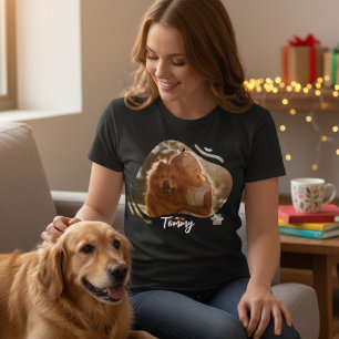 Bootleg-Hund-Haustier-Foto 90er Retro-Vintage-Pfot T-Shirt